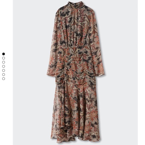 PAISLEY DRESS- MANGO - Picture 4 of 6